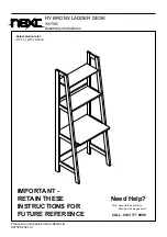 Next 997585 Assembly Instructions Manual preview