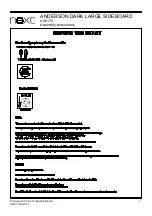 Preview for 2 page of Next A48170 Assembly Instructions Manual