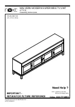 Preview for 1 page of Next A77419 Assembly Instructions Manual