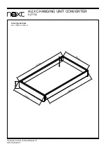 Preview for 9 page of Next ALIX A27742 Assembly Instructions Manual