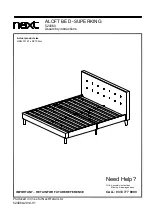 Предварительный просмотр 1 страницы Next ALOFT 524060 Assembly Instructions Manual