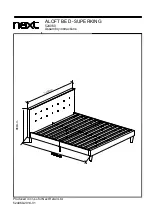 Предварительный просмотр 12 страницы Next ALOFT 524060 Assembly Instructions Manual