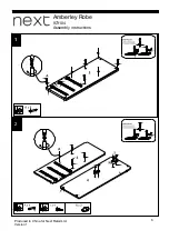 Preview for 6 page of Next Amberley Robe 873104 Assembly Instructions Manual