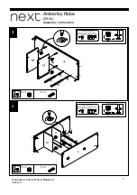 Preview for 7 page of Next Amberley Robe 873104 Assembly Instructions Manual