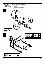 Preview for 8 page of Next Amberley Robe 873104 Assembly Instructions Manual