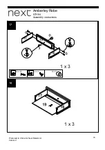 Preview for 15 page of Next Amberley Robe 873104 Assembly Instructions Manual