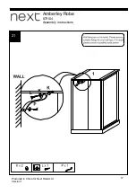 Preview for 17 page of Next Amberley Robe 873104 Assembly Instructions Manual