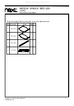 Предварительный просмотр 4 страницы Next Amelia 125862 Assembly Instructions Manual