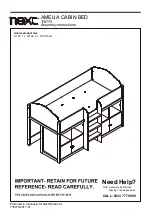 Next AMELIA CABIN BED 178779 Assembly Instructions Manual preview