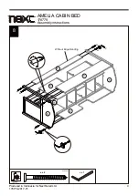 Preview for 10 page of Next AMELIA CABIN BED 178779 Assembly Instructions Manual