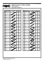 Preview for 4 page of Next AMELIA NEW 462947 Assembly Instructions Manual