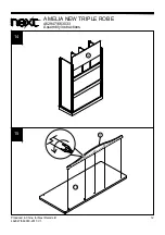 Preview for 13 page of Next AMELIA NEW 462947 Assembly Instructions Manual