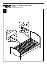 Preview for 10 page of Next AMELIA SINGLE BED 125862 Assembly Instructions Manual