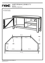 Предварительный просмотр 4 страницы Next AMSTERDAM 899436 Assembly Instructions