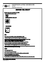 Preview for 2 page of Next ANDERSON 107527 Assembly Instructions Manual