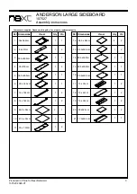 Preview for 4 page of Next ANDERSON 107527 Assembly Instructions Manual