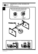 Preview for 7 page of Next ANDERSON 107527 Assembly Instructions Manual