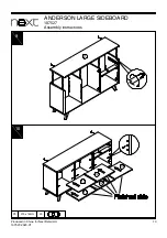 Preview for 11 page of Next ANDERSON 107527 Assembly Instructions Manual