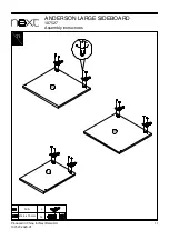 Preview for 12 page of Next ANDERSON 107527 Assembly Instructions Manual