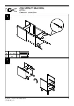 Preview for 8 page of Next ANDERSON 277574 Assembly Instructions Manual