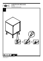 Preview for 10 page of Next ANDERSON 277574 Assembly Instructions Manual