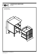 Preview for 14 page of Next ANDERSON 277574 Assembly Instructions Manual