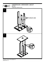 Предварительный просмотр 9 страницы Next ANDERSON 685193 Assembly Instructions Manual