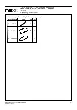 Предварительный просмотр 4 страницы Next ANDERSON 753019 Assembly Instructions Manual