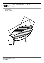 Предварительный просмотр 9 страницы Next ANDERSON 753019 Assembly Instructions Manual