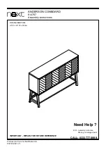 Next ANDERSON 814767 Assembly Instructions Manual preview