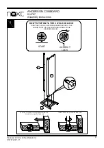 Предварительный просмотр 8 страницы Next ANDERSON 814767 Assembly Instructions Manual