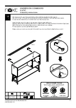 Предварительный просмотр 13 страницы Next ANDERSON 814767 Assembly Instructions Manual