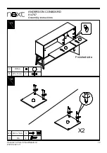 Предварительный просмотр 14 страницы Next ANDERSON 814767 Assembly Instructions Manual