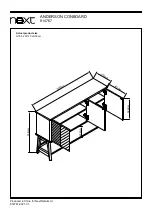 Предварительный просмотр 16 страницы Next ANDERSON 814767 Assembly Instructions Manual