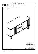 Next ANDERSON 828500 Assembly Instructions Manual предпросмотр