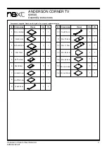 Предварительный просмотр 4 страницы Next ANDERSON 828500 Assembly Instructions Manual