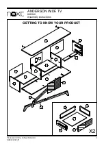 Предварительный просмотр 3 страницы Next ANDERSON 848342 Assembly Instructions Manual