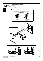 Предварительный просмотр 7 страницы Next ANDERSON 848342 Assembly Instructions Manual