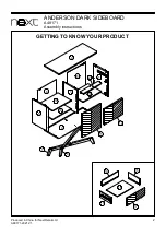 Предварительный просмотр 3 страницы Next ANDERSON A48171 Assembly Instructions Manual