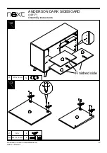 Предварительный просмотр 14 страницы Next ANDERSON A48171 Assembly Instructions Manual