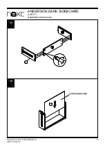 Предварительный просмотр 16 страницы Next ANDERSON A48171 Assembly Instructions Manual