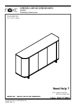 Next ARDEN 263557 Assembly Instructions Manual предпросмотр