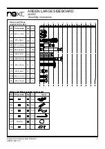 Preview for 6 page of Next ARDEN 263557 Assembly Instructions Manual