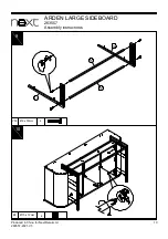 Preview for 12 page of Next ARDEN 263557 Assembly Instructions Manual