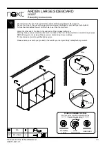 Preview for 15 page of Next ARDEN 263557 Assembly Instructions Manual