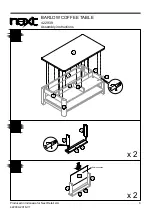 Preview for 9 page of Next BARLOW 422939 Assembly Instructions Manual