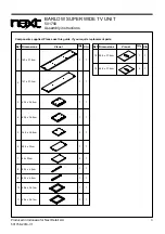 Предварительный просмотр 4 страницы Next BARLOW 501758 Assembly Instructions Manual