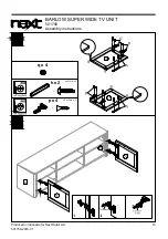 Предварительный просмотр 11 страницы Next BARLOW 501758 Assembly Instructions Manual