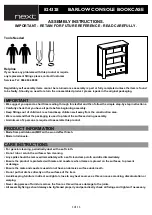 Preview for 1 page of Next BARLOW 824328 Assembly Instructions Manual