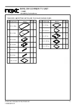 Предварительный просмотр 4 страницы Next BARLOW CORNER TV UNIT 118685 Assembly Instructions Manual
